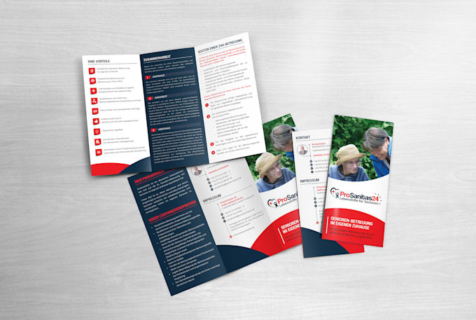 Big Deals! I will design professional trifold brochure  for $50