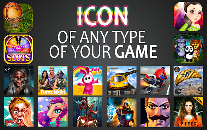 design high quality game icon