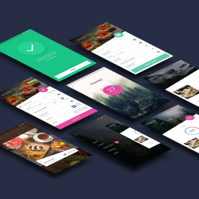Do a unique ui for your ios or android app by Kolaikata | Fiverr