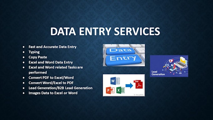 do accurate data entry,copy paste and typing work