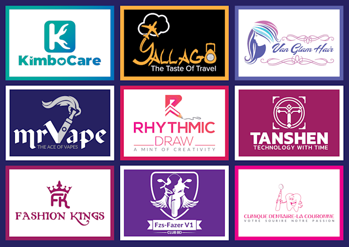 do eye catching modern and minimalist unique logo design