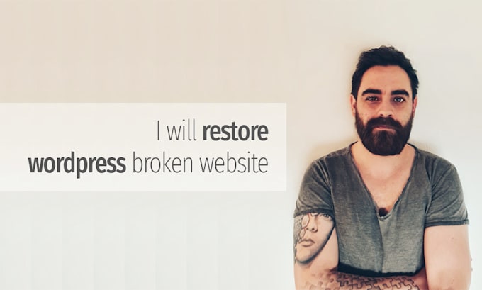 fix any wordpress issue, error, or broken site fast