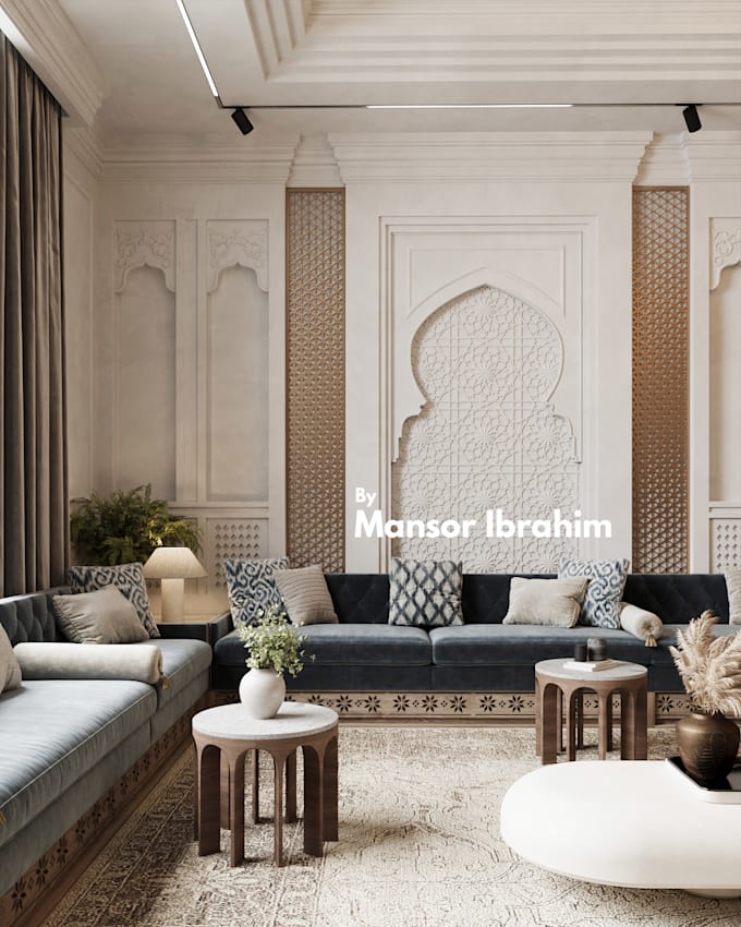 design and render 3d interior spaces