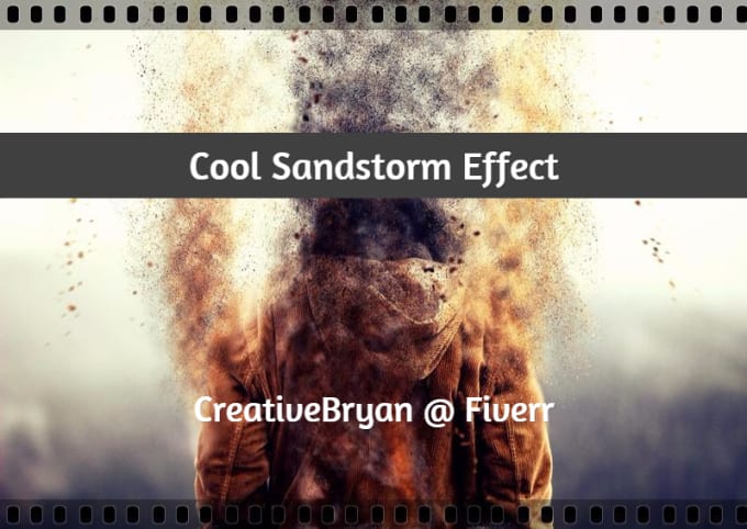 create Sandstorm effect on your photo in 24 hours
