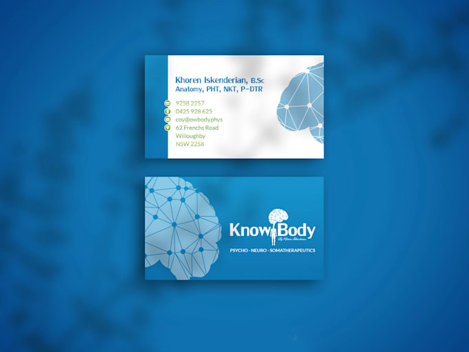design business and post card