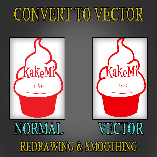 Convert to vector adobe illustrator fast by Gplegendary Fiverr