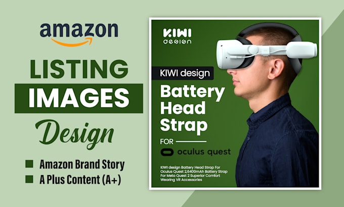 design ai optimized amazon listing images with a plus content