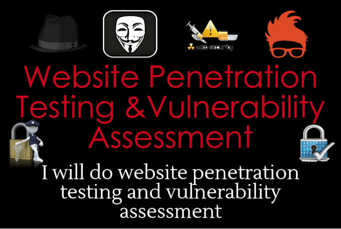 do penetration or security testing of your website