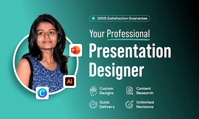create professional powerpoint presentation and canva design