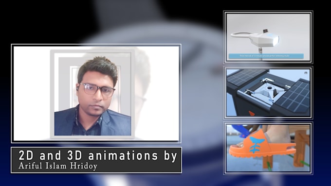 create a custom 2d or 3d animation for you