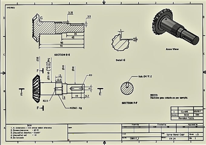 Draft 3d Models And 2d Drawings In Auto Desk Inventor By Kiruijeff