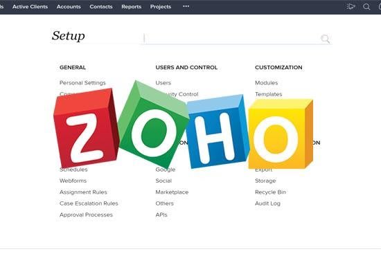do zohocrm integration with 3rd party