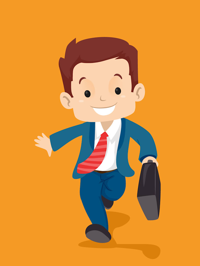 do flat character illustration