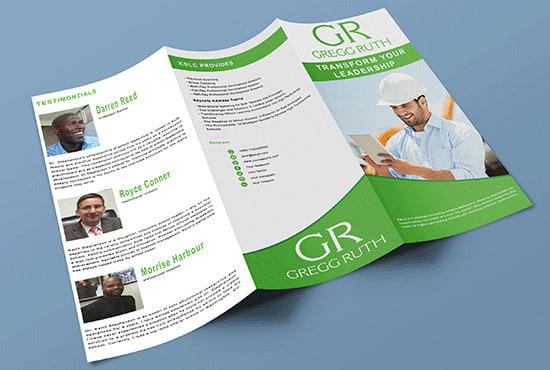 design flyer,brochure with in 24 hours