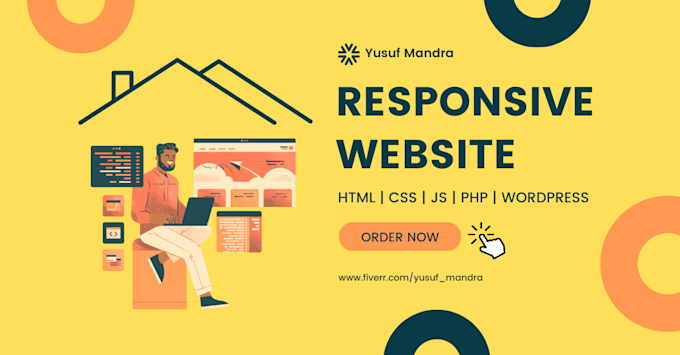 create full responsive website
