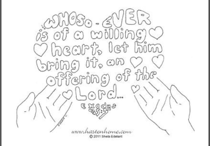Download Draw a custom coloring page from a king james bible verse ...