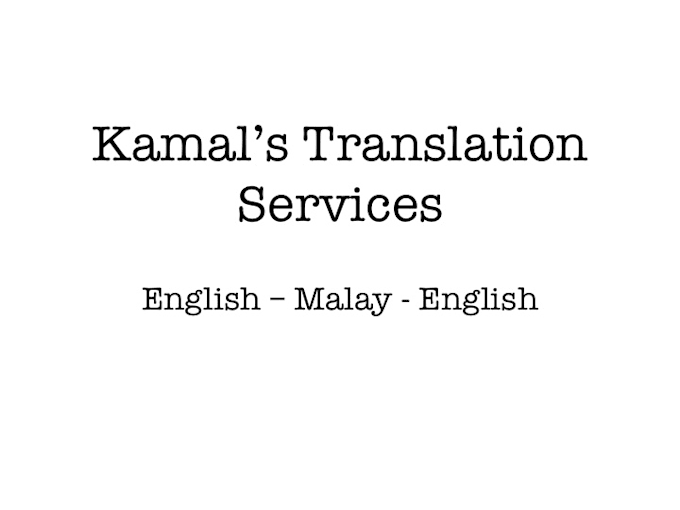 Translate English To Bahasa Malaysia And Vice Versa By Kariffs Fiverr