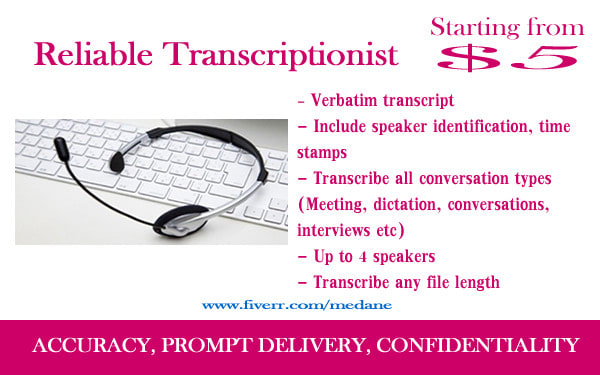 accurately transcribe within 24 hours