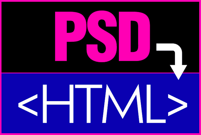 convert PSD to responsive html
