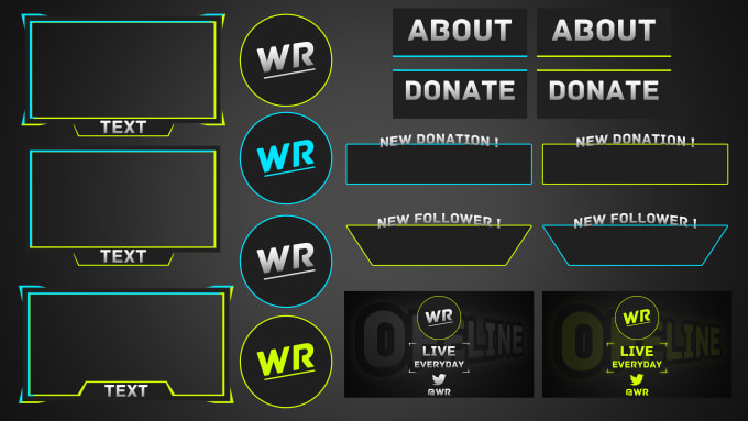 Twitch Overlay Animation B0A
