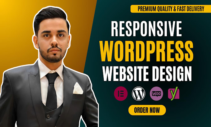 do website development, design or redesign and build wordpress website