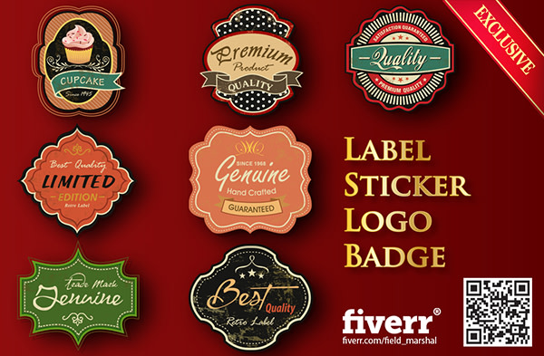 do package label, sticker, logo, badge,