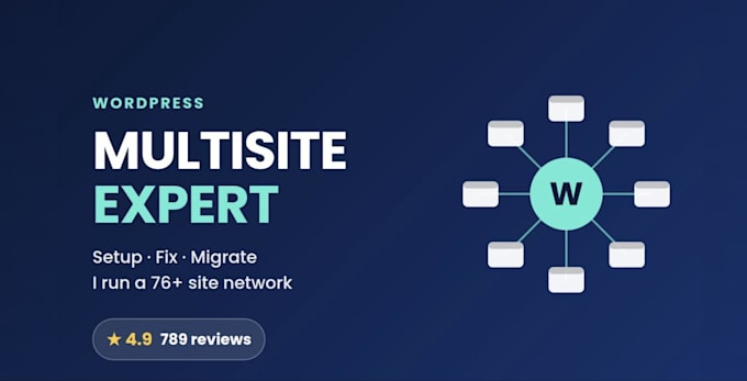 set up, fix or migrate your wordpress multisite network