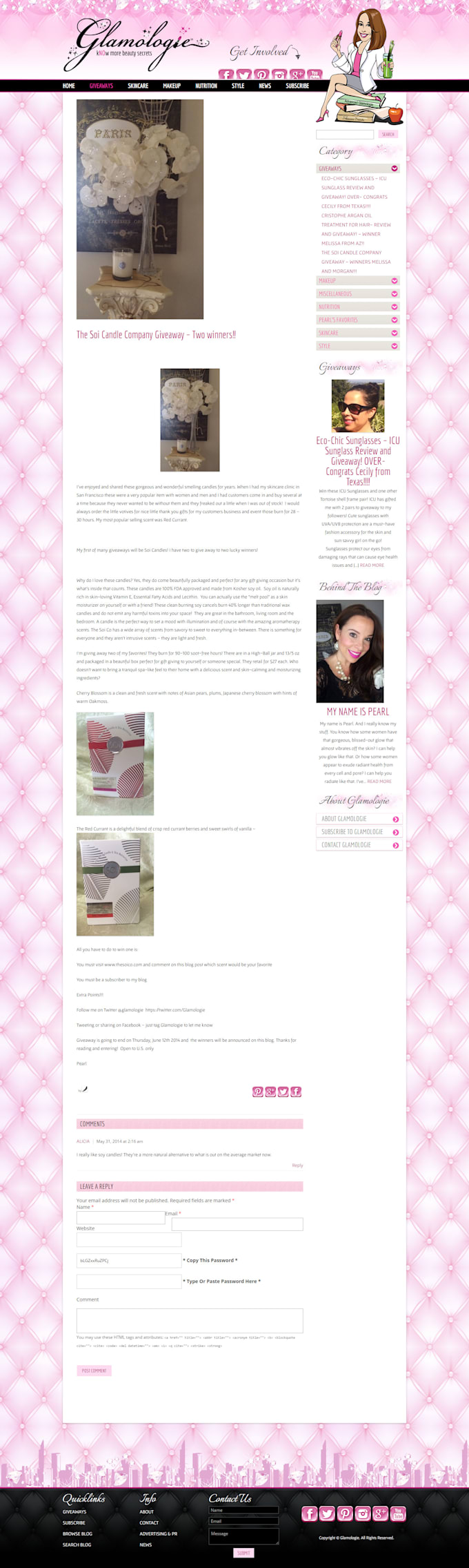 design and develop your fashion website