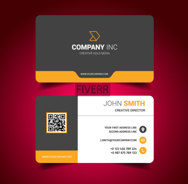 create 2 Sided Outstanding Business Card