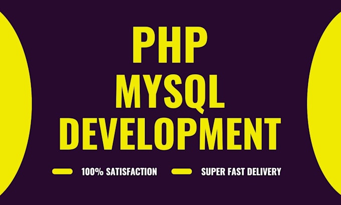 develop custom php laravel web application with mysql