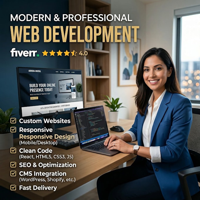 do stunning websites for your success