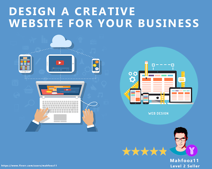 design a creative website for your business