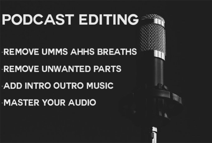 edit and master audio for your podcast