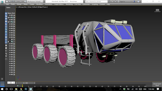 Design 3d Model For You In 3ds Max By Jeneiedmond