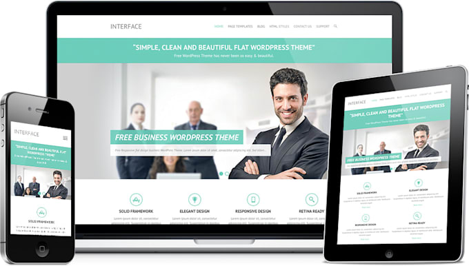 create a modern wordpress website