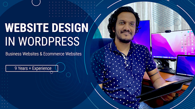 design wordpress website for you