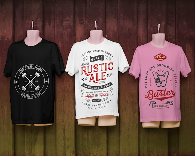 make retro vintage t shirt design