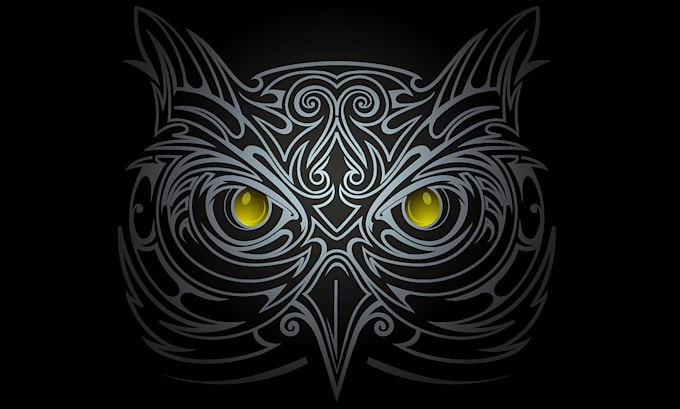 make tattoo design with ethnic ornament or animal print