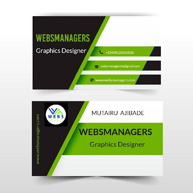 design professional business card for your business today