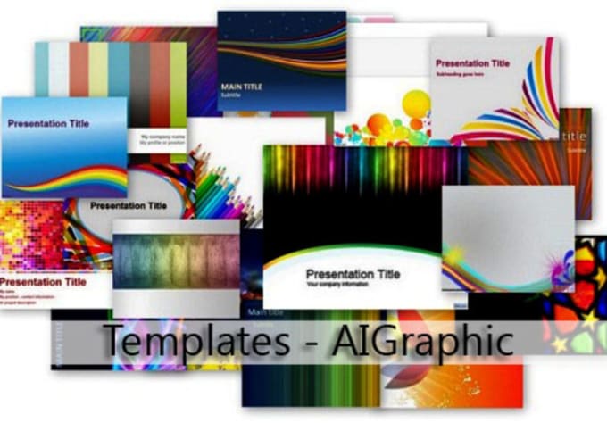 Make attractive powerpoint templates by Aigraphic Fiverr