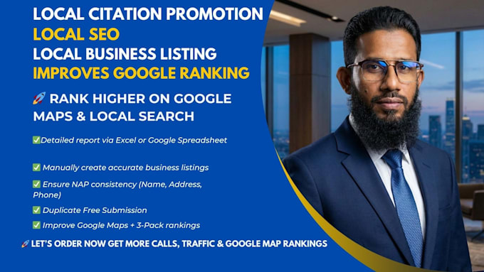 local citation, local SEO, business listing, google ranking, directory listing