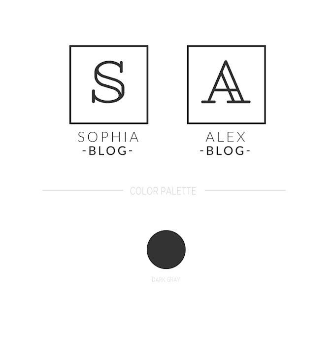 Design logo for your blog by Paulinadesign | Fiverr