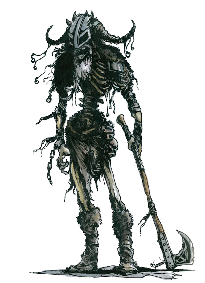 create undead monster for you