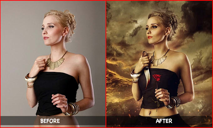 create professional photo manipulation and compositing