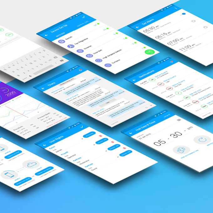 design ui ux for mobile application