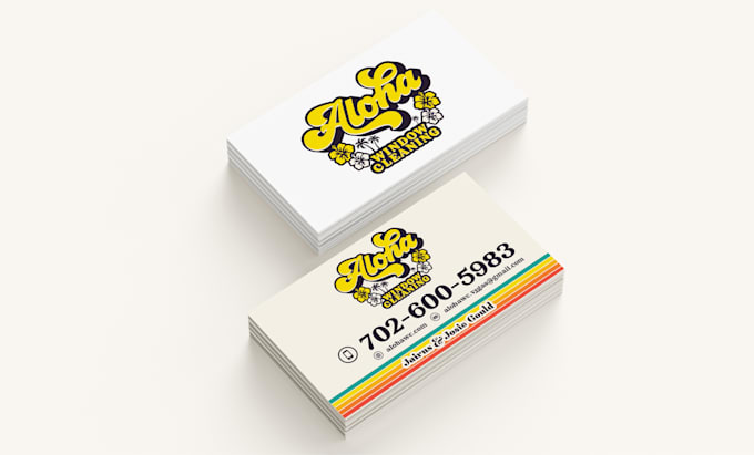 design high quality business card and letterhead