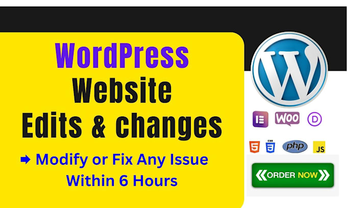 fix any wordpress issues or perform any wordpress task