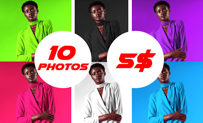 color correction and change color for your product photo
