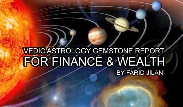 give gemstones report to generate massive wealth via astrology