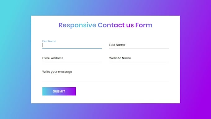 design and configure contact form in wordpress